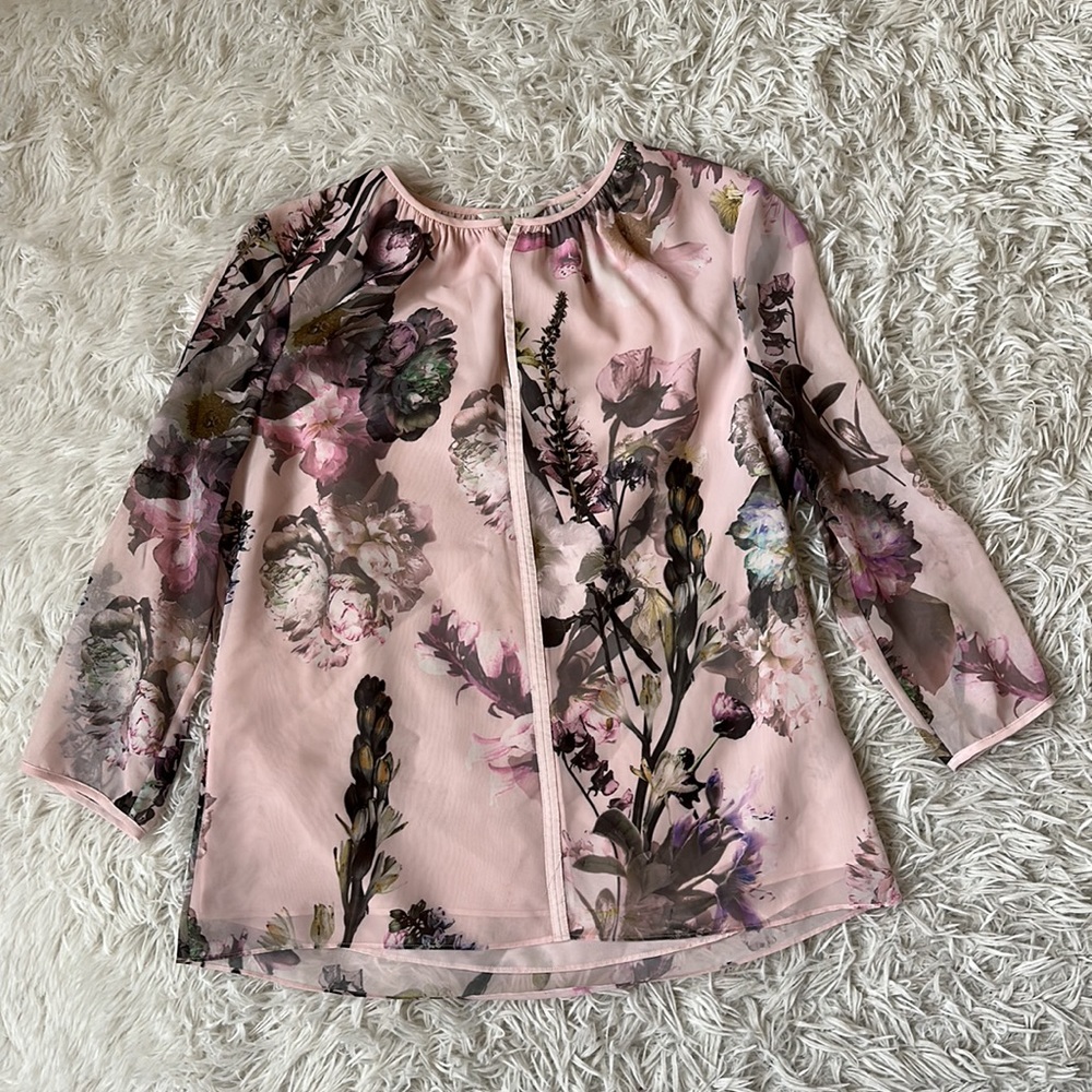 Ted Baker Kalima Torchlit Floral Top
